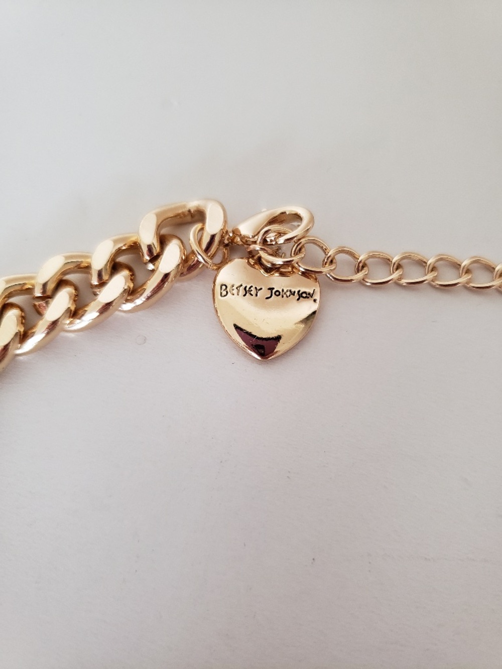 Betsey Johnson Back To School Charm Statement Necklace - Picture 4 of 5